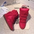 Isabel Marant Red normal and suede leather 